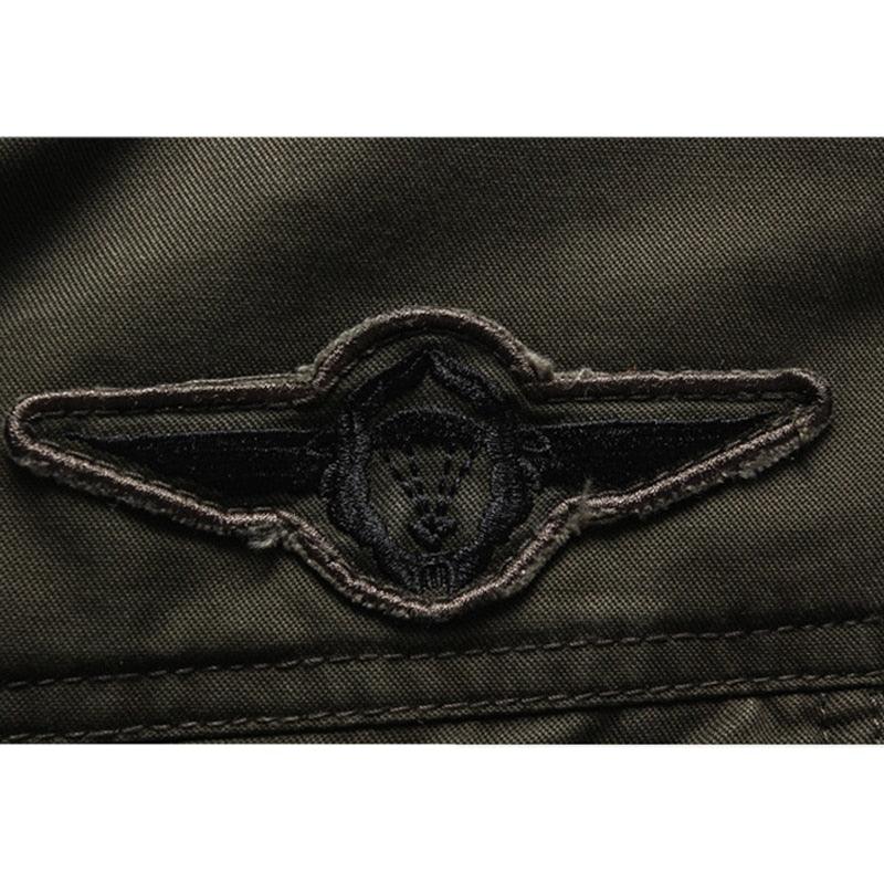 TacticalCrest - Men's Military Style Winter Coat With Stand Collar