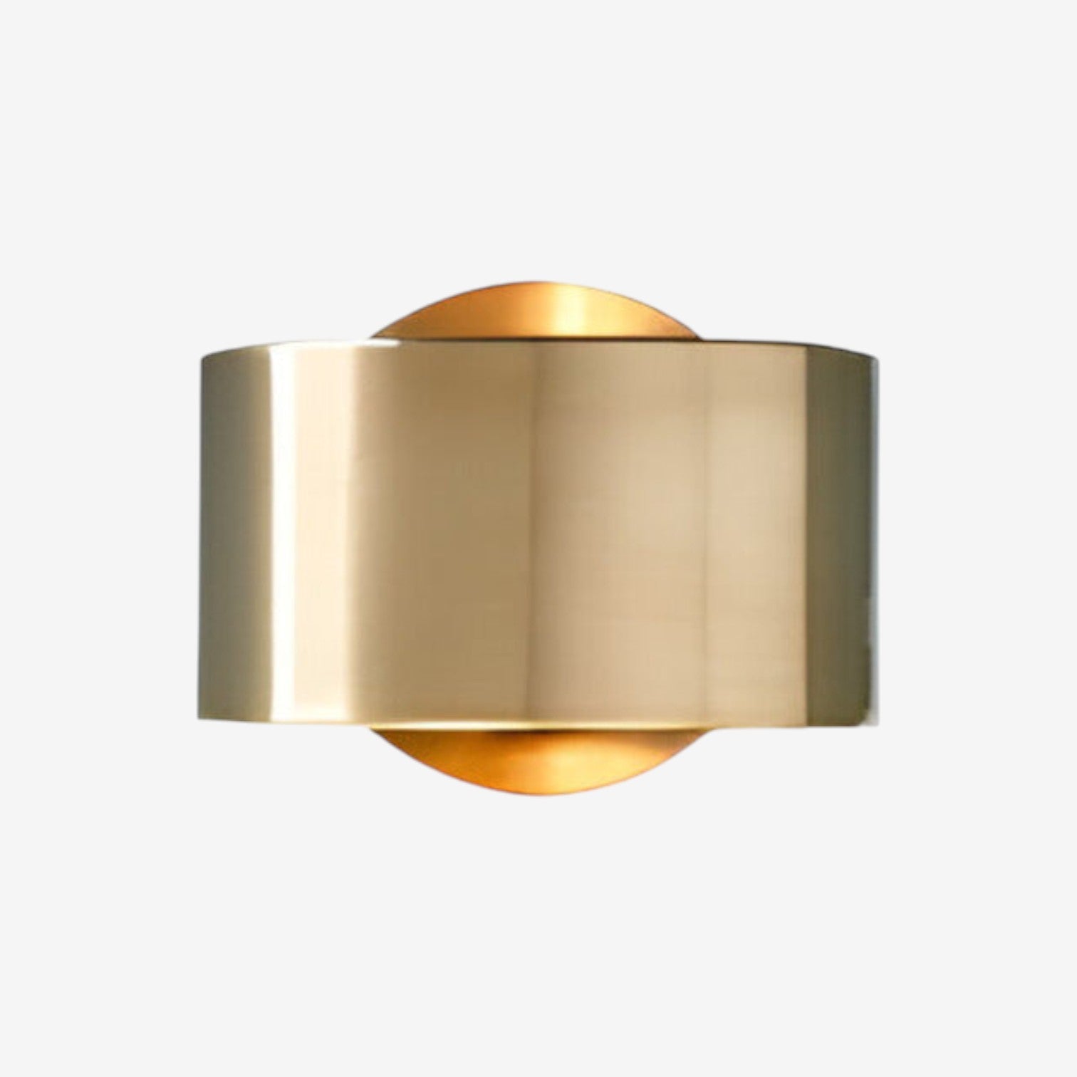 DecoBeam – Lampada da parete con struttura in ferro e finitura dorata