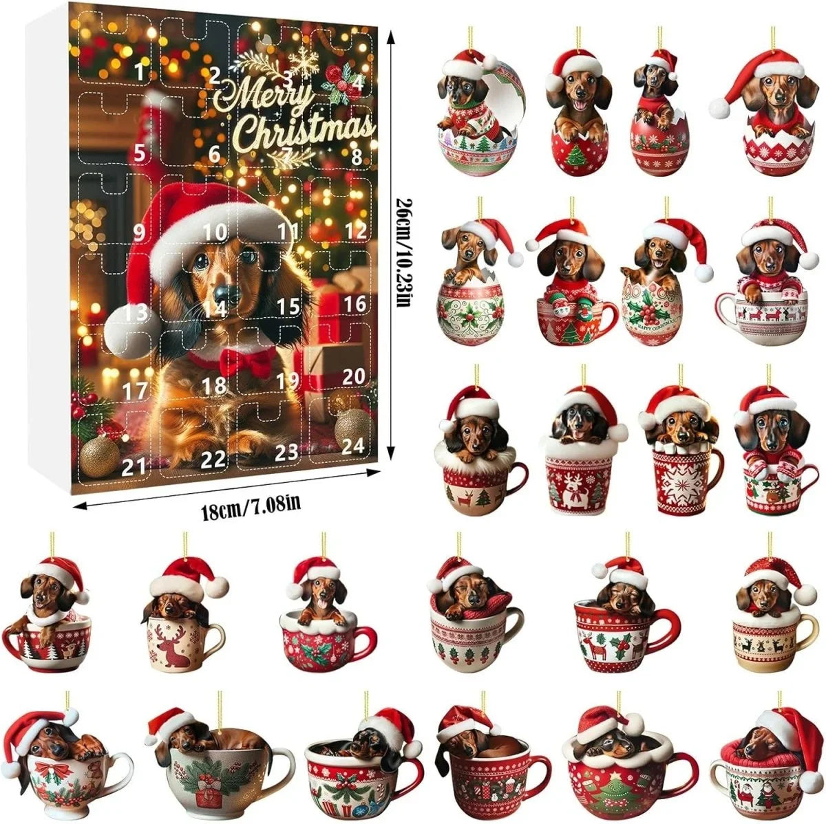 DachsyDays – adventi naptár 24 tacskós kiegészítővel
