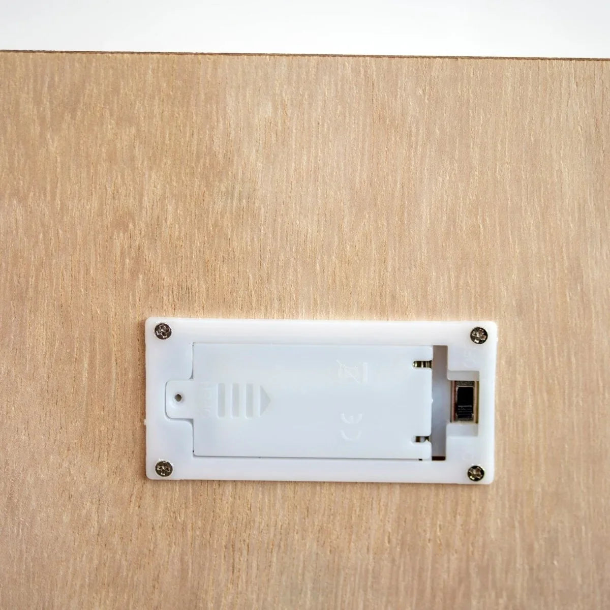Calendrier de l'Avent en bois Woodlume - avec lumières LED