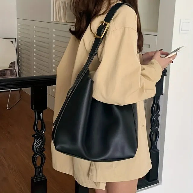 Elara - Sac Minimaliste Polyvalent à Épaule et Bandoulière pour Travail et Loisirs