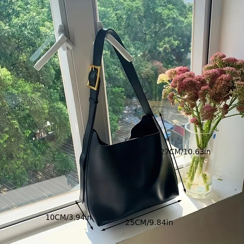 Elara - Sac Minimaliste Polyvalent à Épaule et Bandoulière pour Travail et Loisirs
