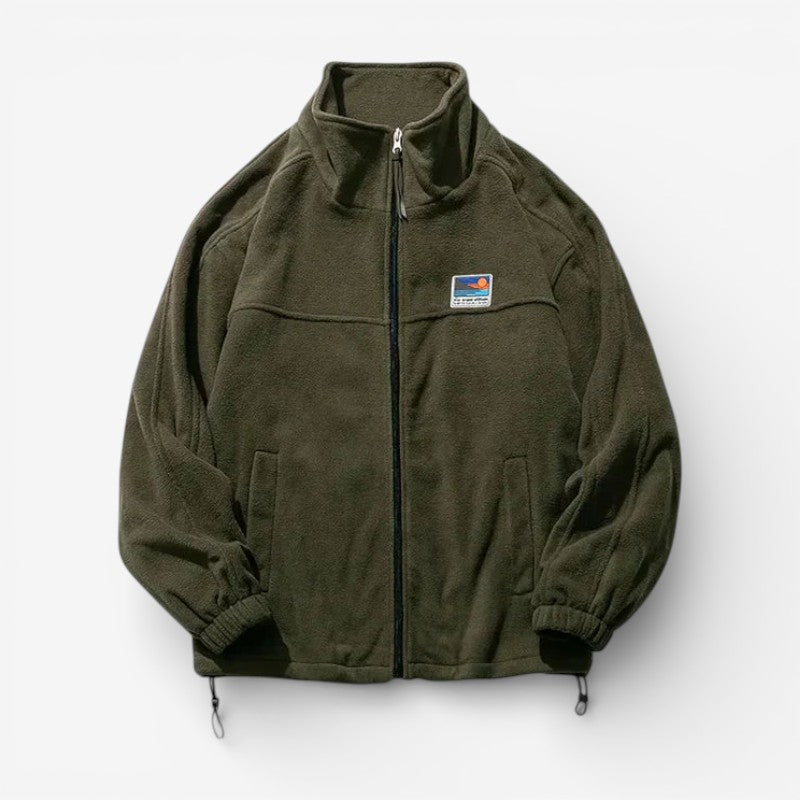Axion - Palton cu mâneci lungi | Închidere cu fermoar, guler în picioare și buzunare laterale | Îmbrăcăminte casual pentru fiecare zi | Mărimi S–2XL