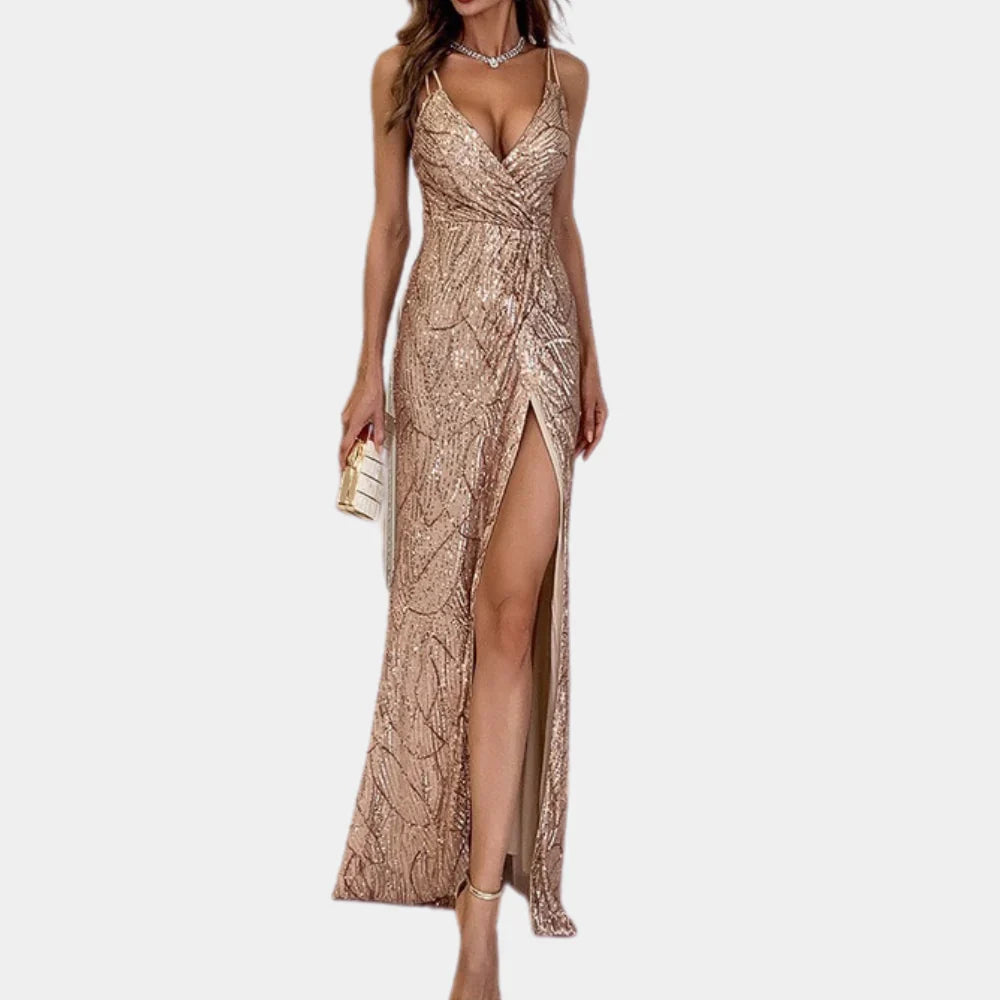 Aurora - Dazzling evening dress with elegant silhouette