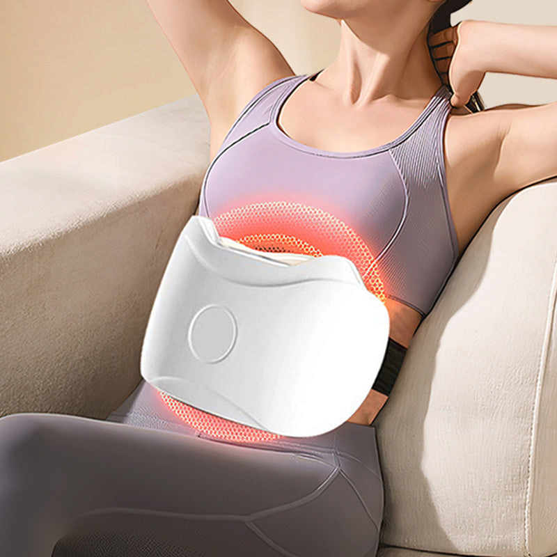 CoreVibe - Dispositivo inalámbrico de masaje abdominal con calor y vibración