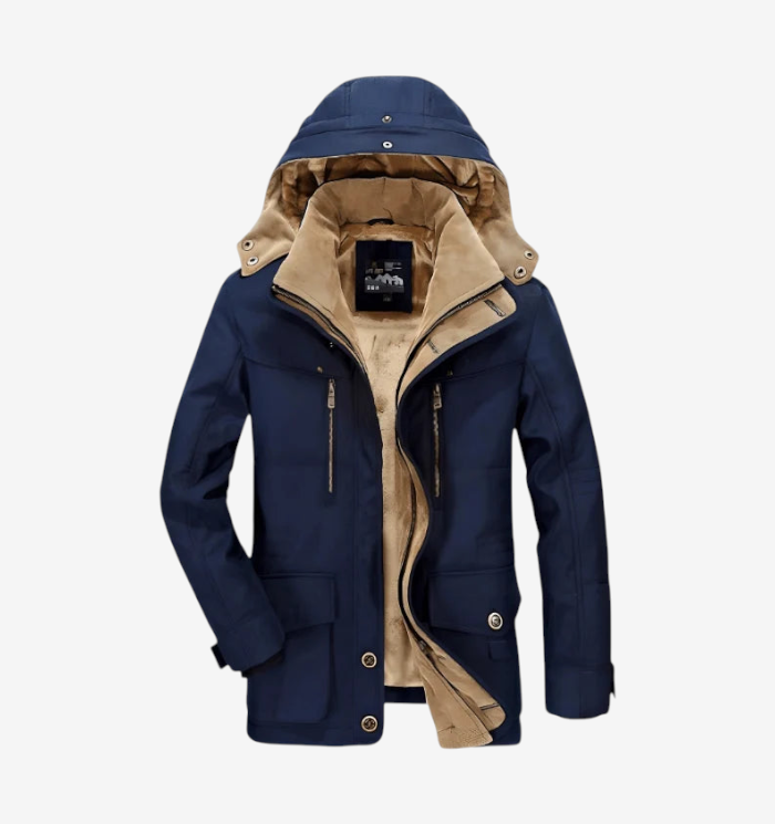 Zelvoria – Insulated Jacket with Full-Zip Closure and Integrated Hood