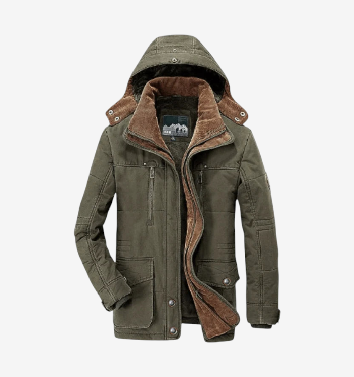 Zelvoria – Insulated Jacket with Full-Zip Closure and Integrated Hood