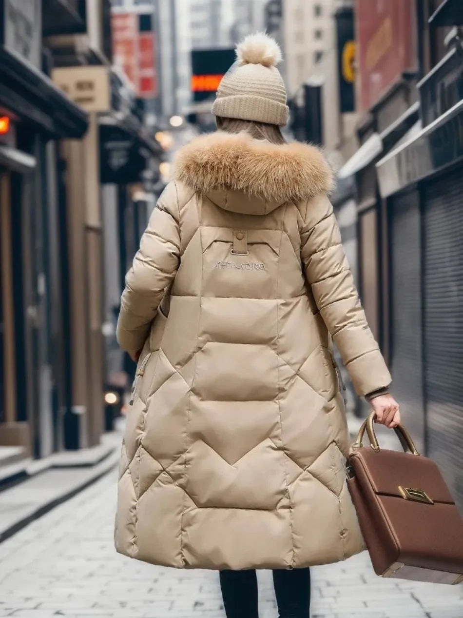 Zelqoria – Cappotto a maniche lunghe con cappuccio regolabile