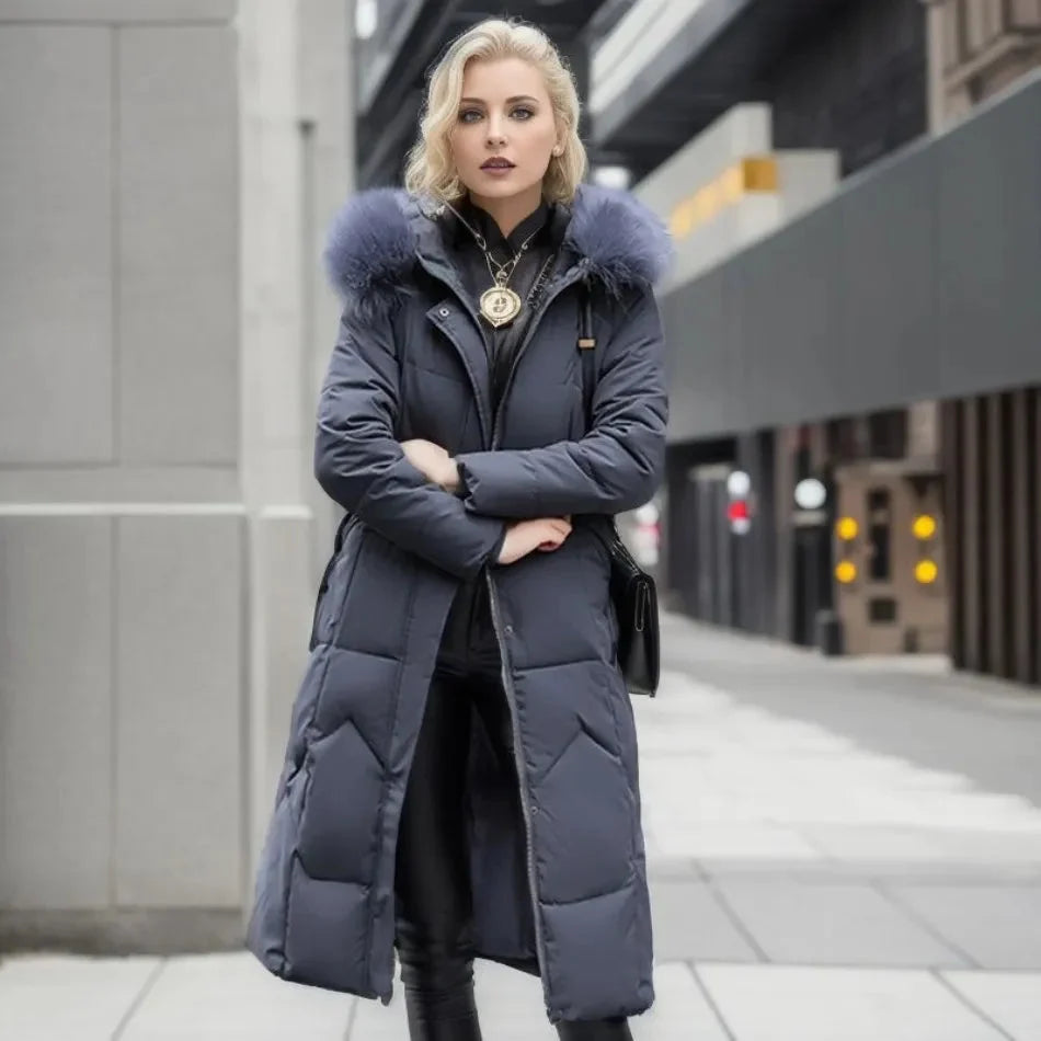Zelqoria – Cappotto a maniche lunghe con cappuccio regolabile
