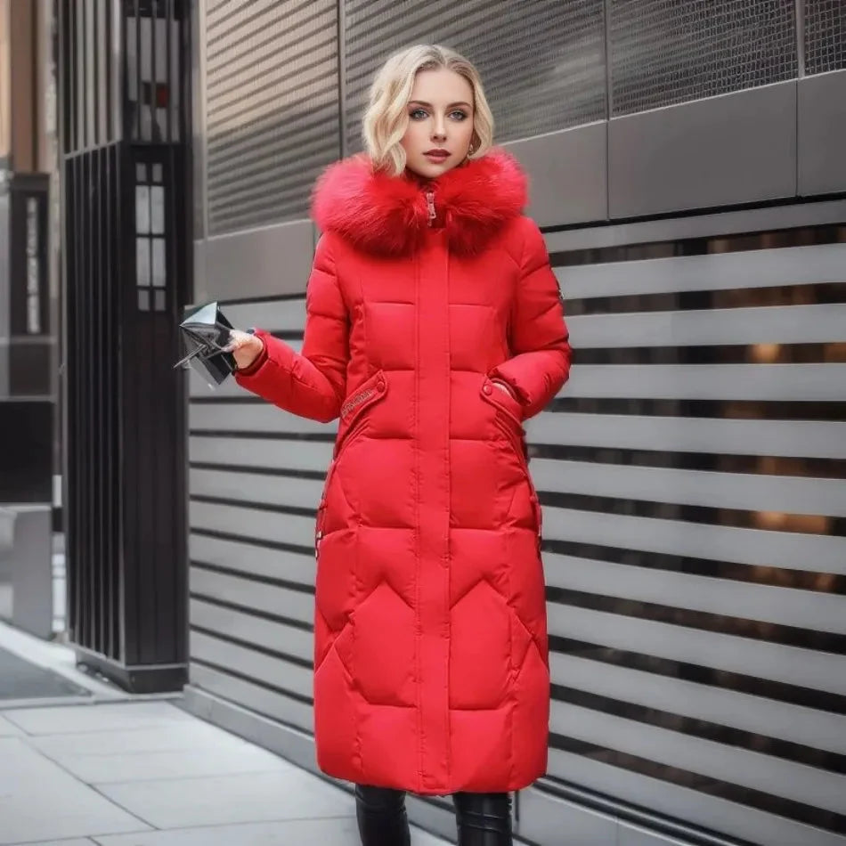 Zelqoria – Cappotto a maniche lunghe con cappuccio regolabile