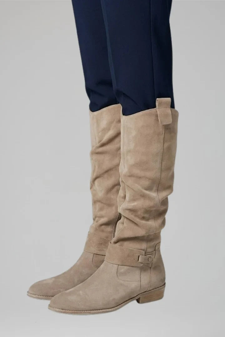 Bootify - Women's High Boots With Side Zip