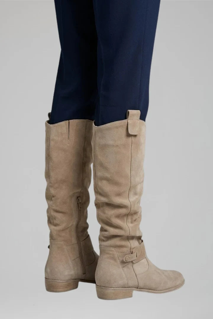 Bootify - Women's High Boots With Side Zip