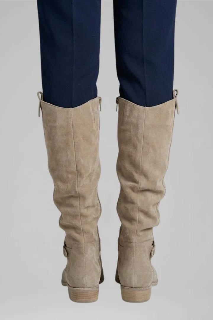 Bootify - Women's High Boots With Side Zip