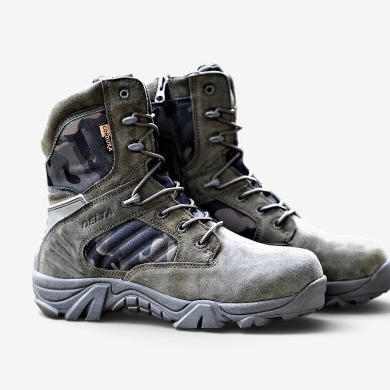 Velqorin – Round Toe Boots with Anti-Slip Grip