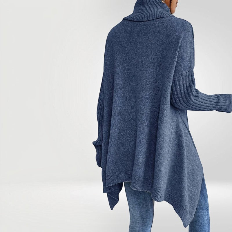 Velmara – Turtleneck Sweater with Relaxed Fit