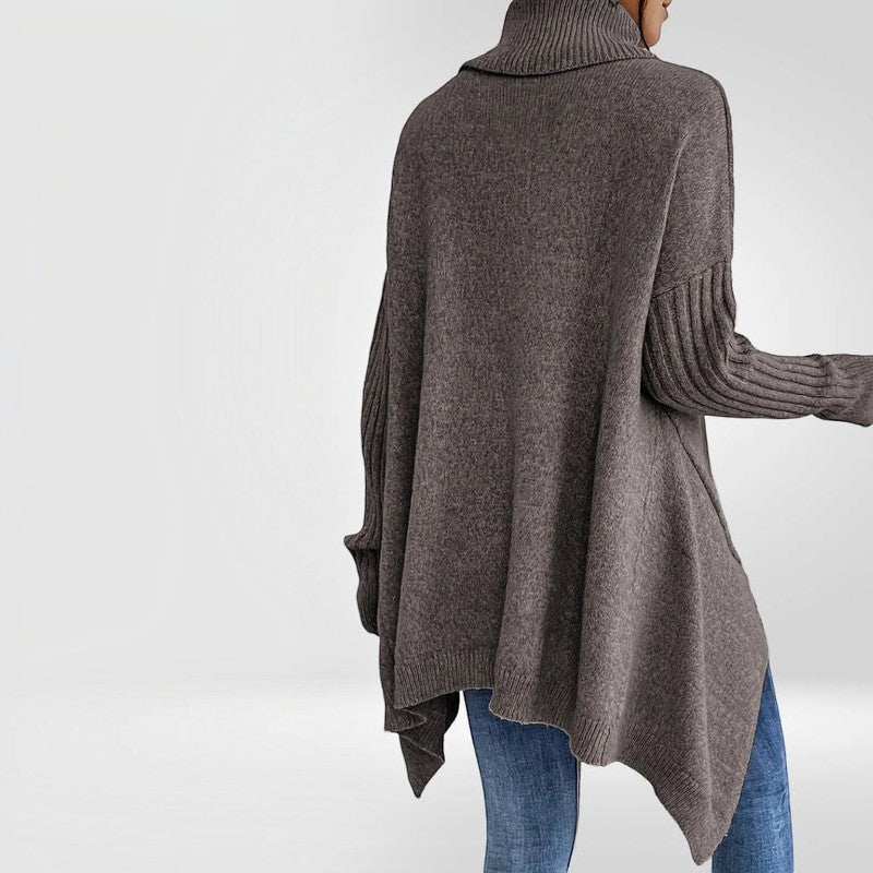 Velmara – Turtleneck Sweater with Relaxed Fit