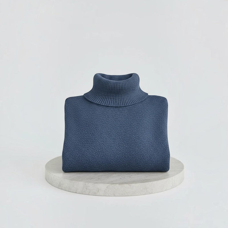 Velmara – Turtleneck Sweater with Relaxed Fit
