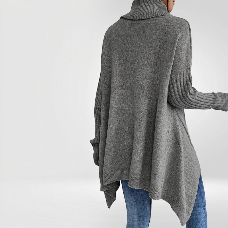Velmara – Turtleneck Sweater with Relaxed Fit