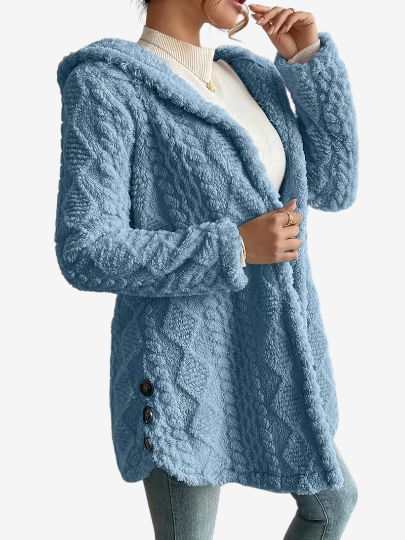 Chaqueta de punto texturizado ligeramente elástico Varellix