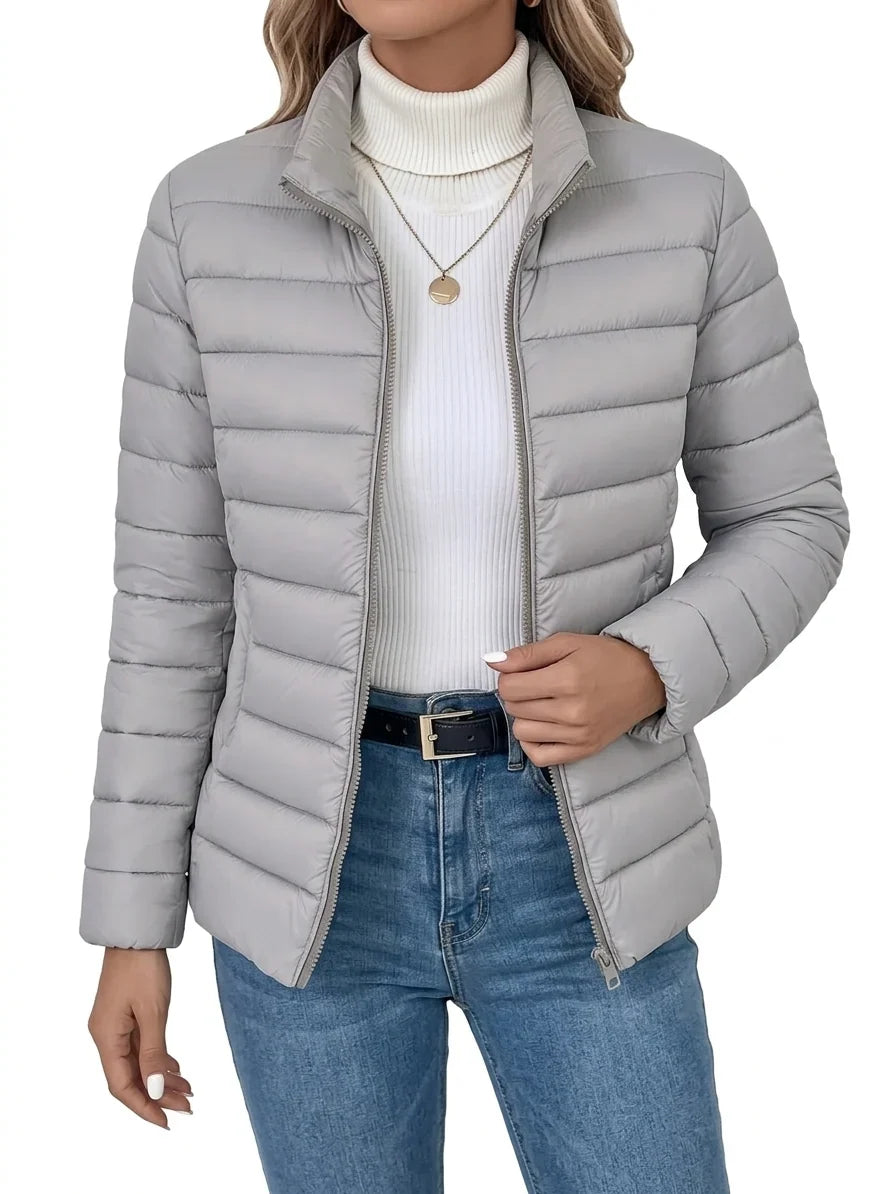 Norvexia – Light Quilted Jacket with Stand-Up Collar