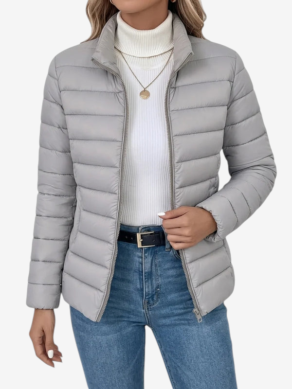 Norvexia – Light Quilted Jacket with Stand-Up Collar