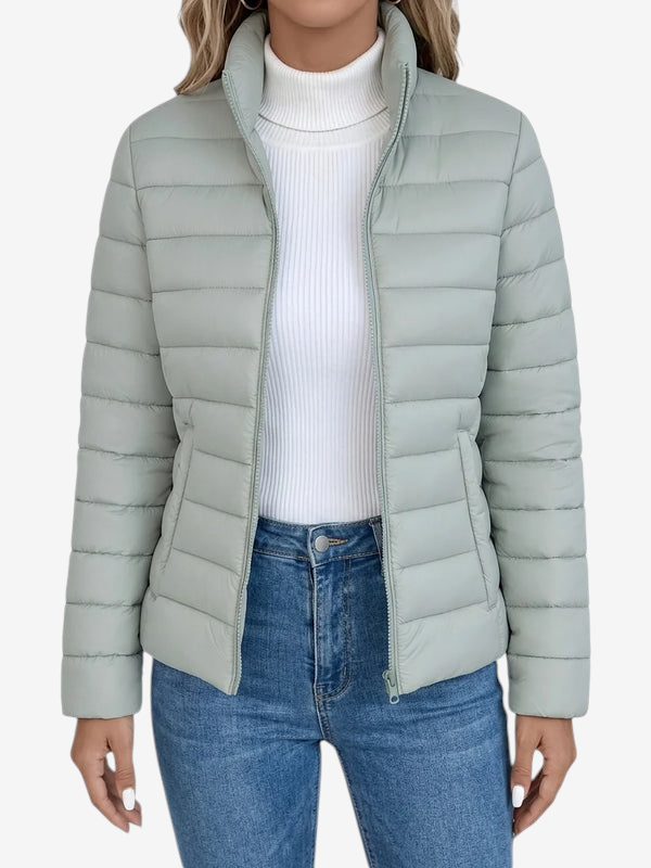 Norvexia – Light Quilted Jacket with Stand-Up Collar