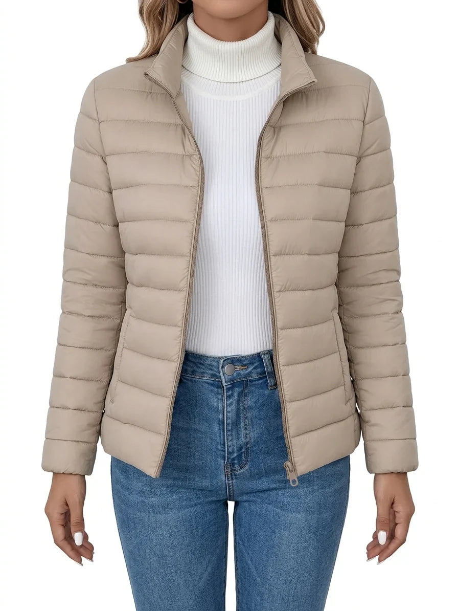 Norvexia – Light Quilted Jacket with Stand-Up Collar