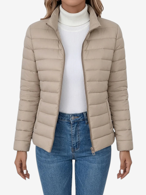 Norvexia – Light Quilted Jacket with Stand-Up Collar