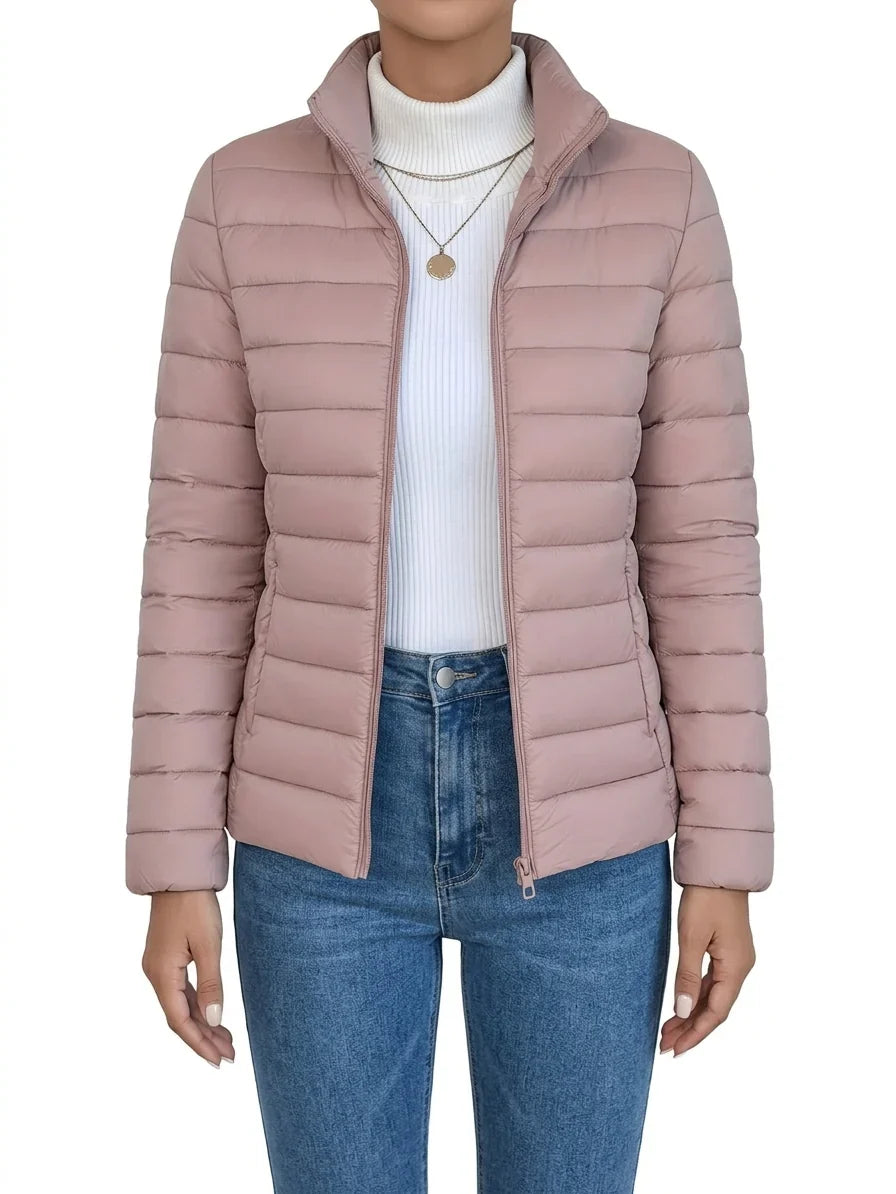 Norvexia – Light Quilted Jacket with Stand-Up Collar