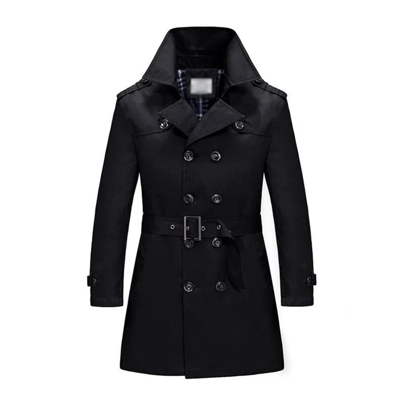 Ravelyne – Trench aderente di media lunghezza con cintura