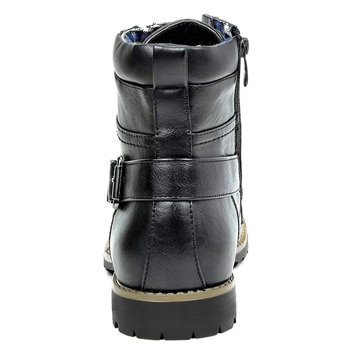 Zorqavia – Lace-Up Ankle Boots with Side Zipper