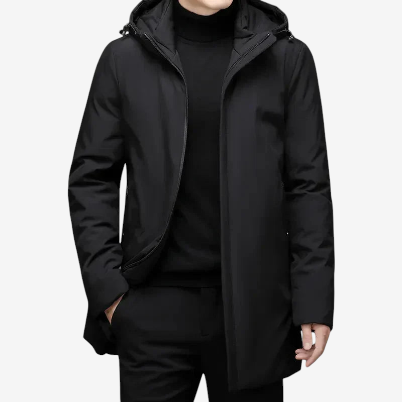 Vareqessa – Cappotto invernale foderato con collo alto
