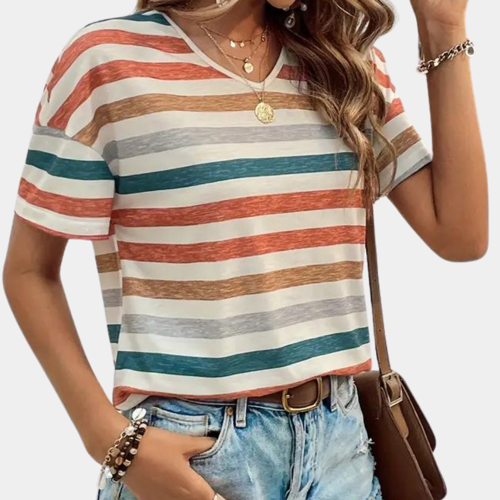 Talia – T-shirt élégant à manches courtes et coupe décontractée