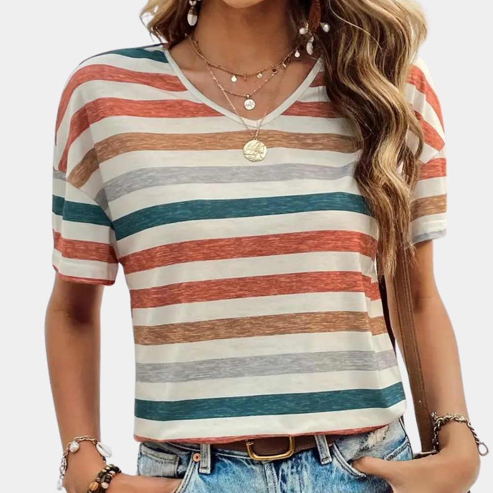 Talia – T-shirt élégant à manches courtes et coupe décontractée