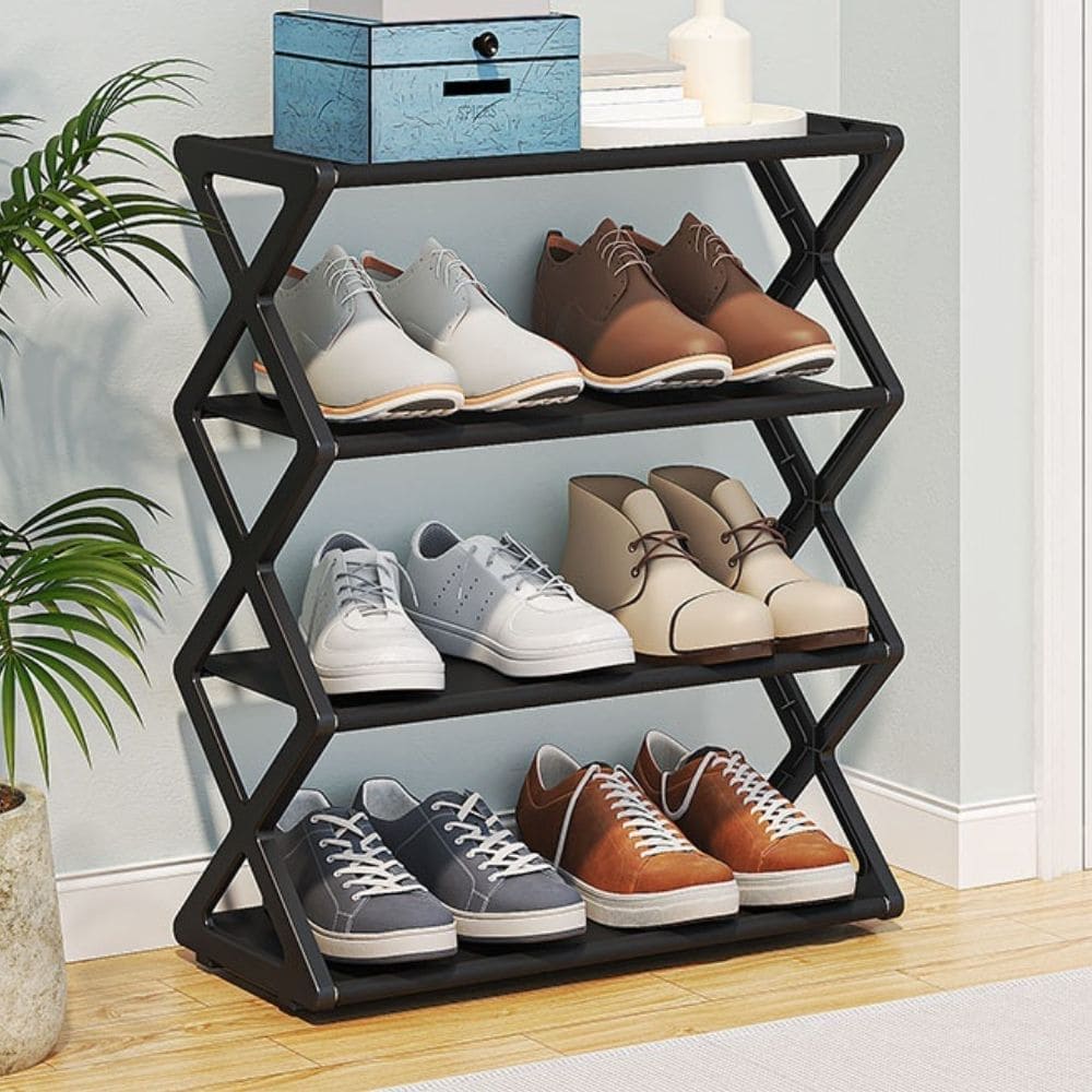EcoShoe - Sleek and practical minimalist shoe rack for space-saving organization