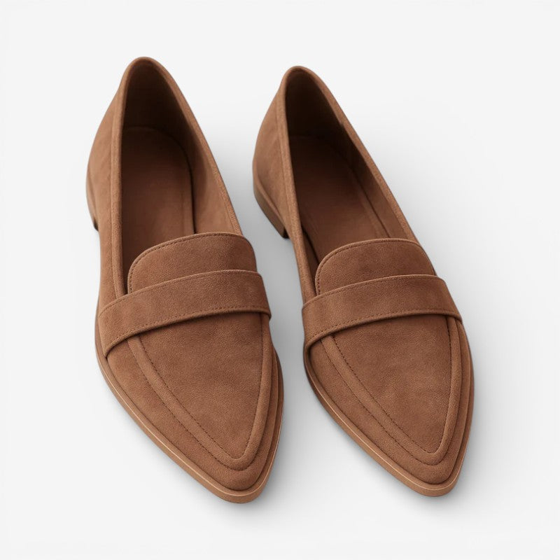 Freya – Chaussures à talons bas avec bout pointu et antidérapantes