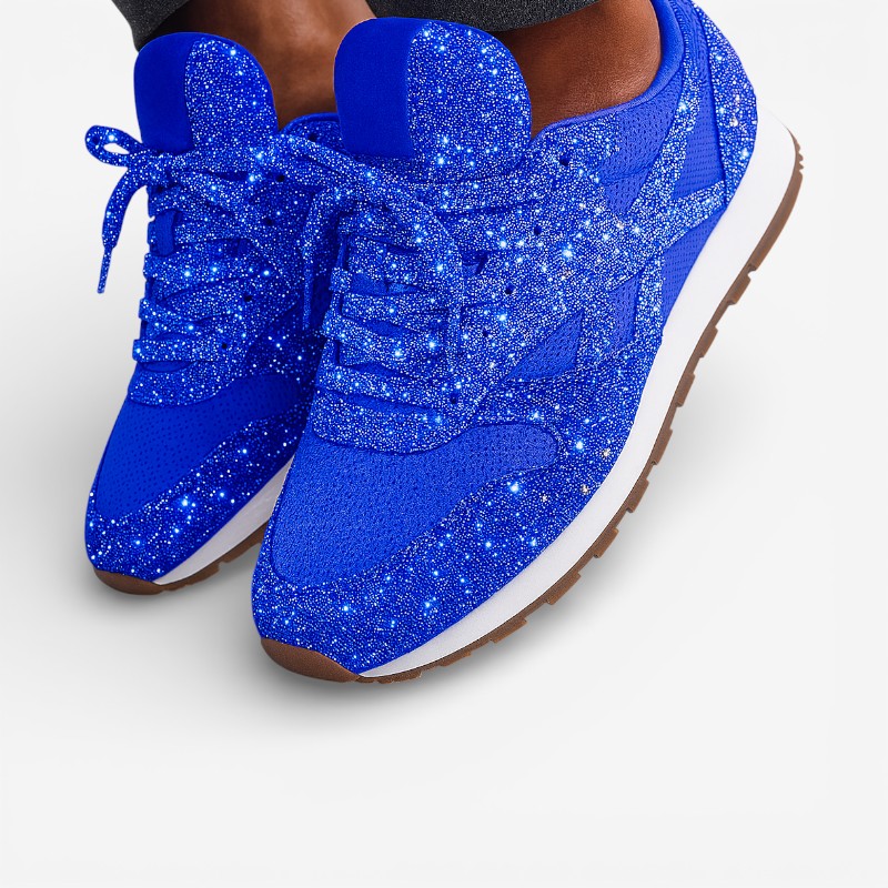 Elara – Sneakersy antypoślizgowe z okrągłym noskiem i sznurowaniem