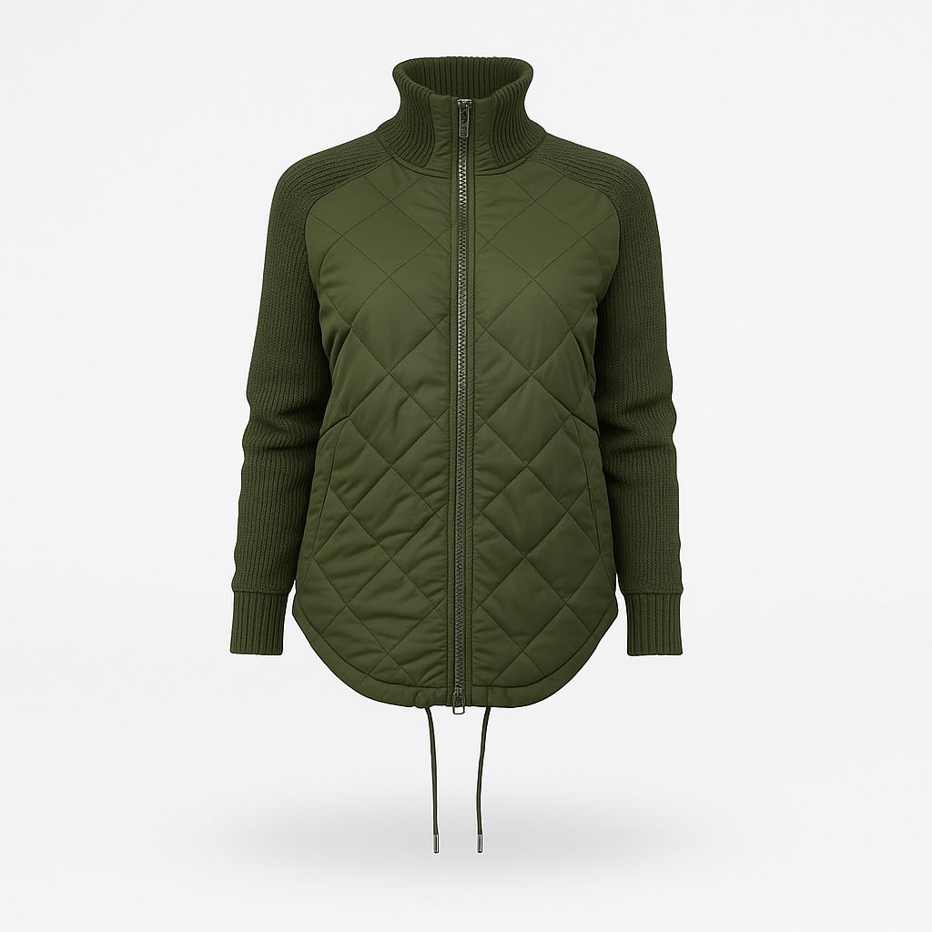 Isabella – Jacket with Long Sleeves, Functional Pockets, and Zipper