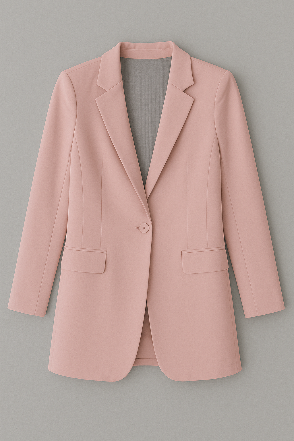 Victoria – Blazer chic sur mesure à manches longues avec poches avant