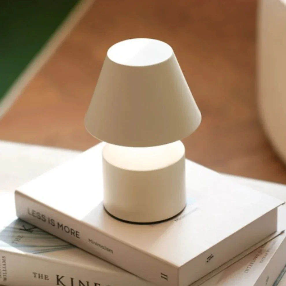 TouchAura - Table Lamp With Touch Control And Rechargeable Battery