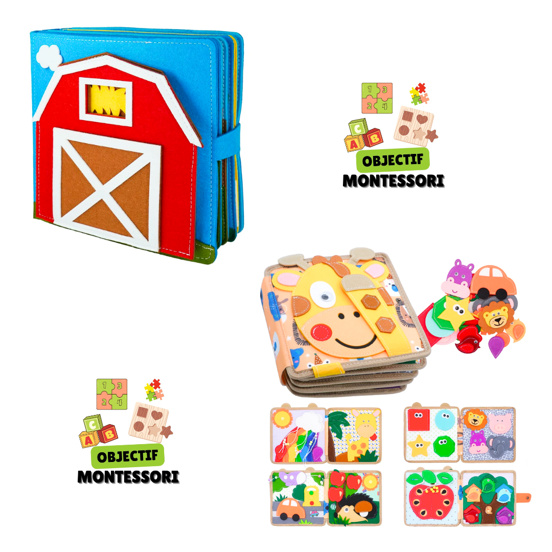 StoryBook - Montessori kniha příběhů s rozvojovými hrami