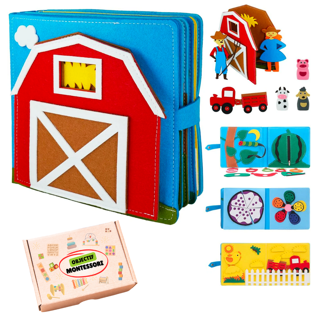 StoryBook - Montessori kniha příběhů s rozvojovými hrami