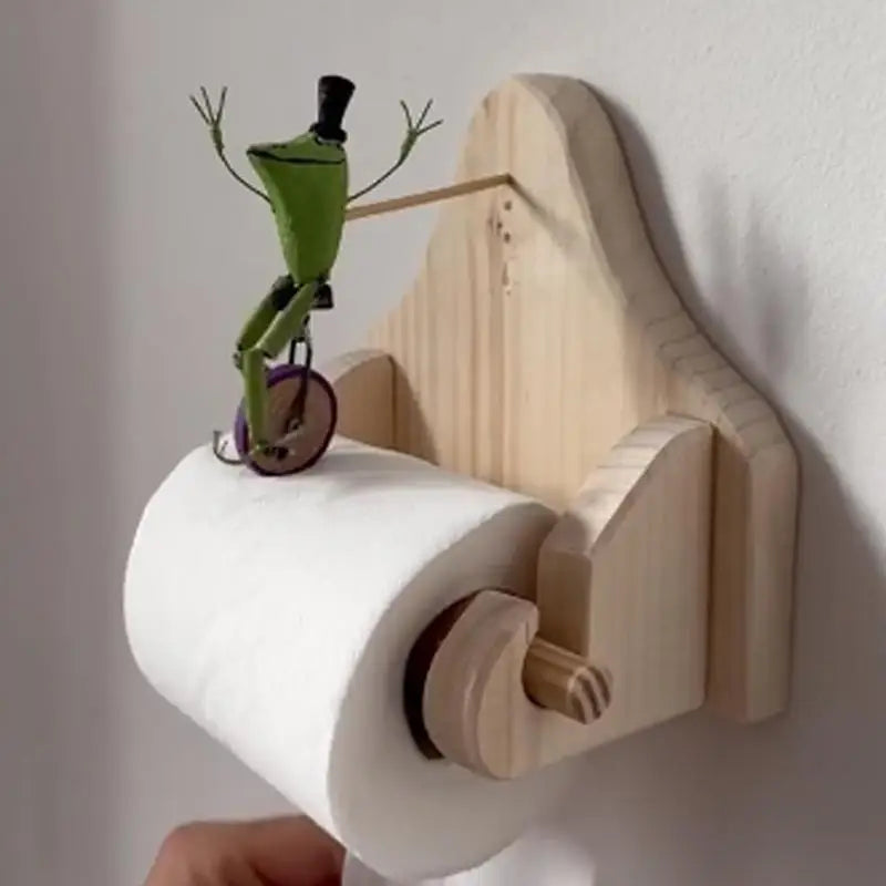 FrogCycle™ - Uchwyt na rolkę do łazienki