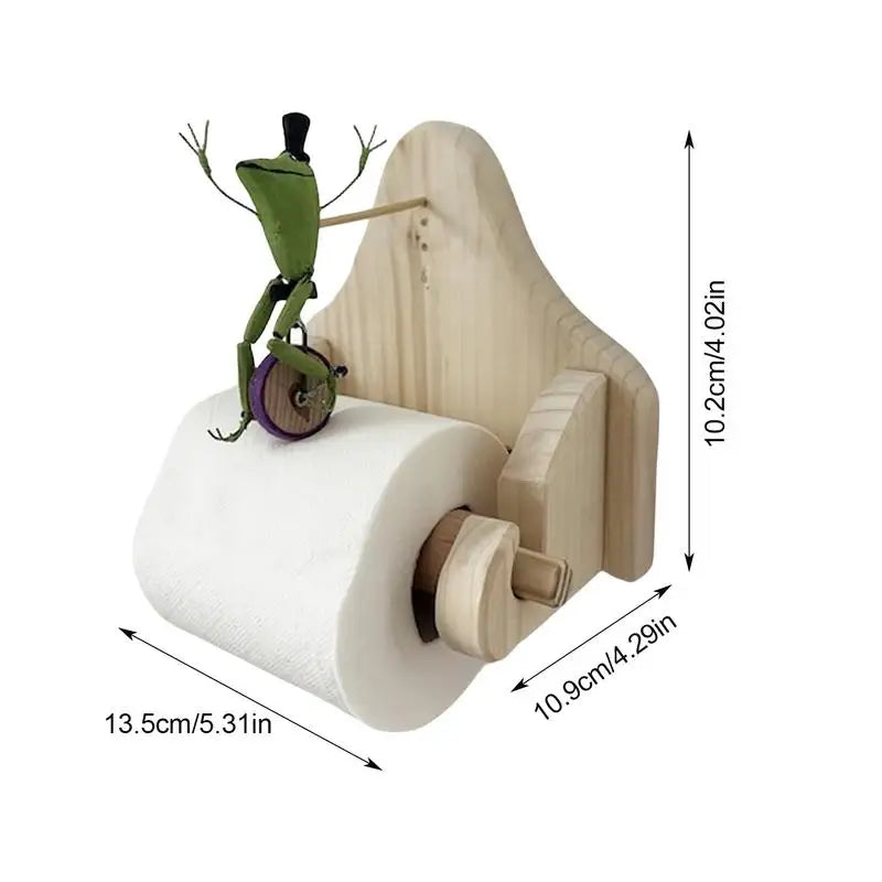 FrogCycle™ - Uchwyt na rolkę do łazienki