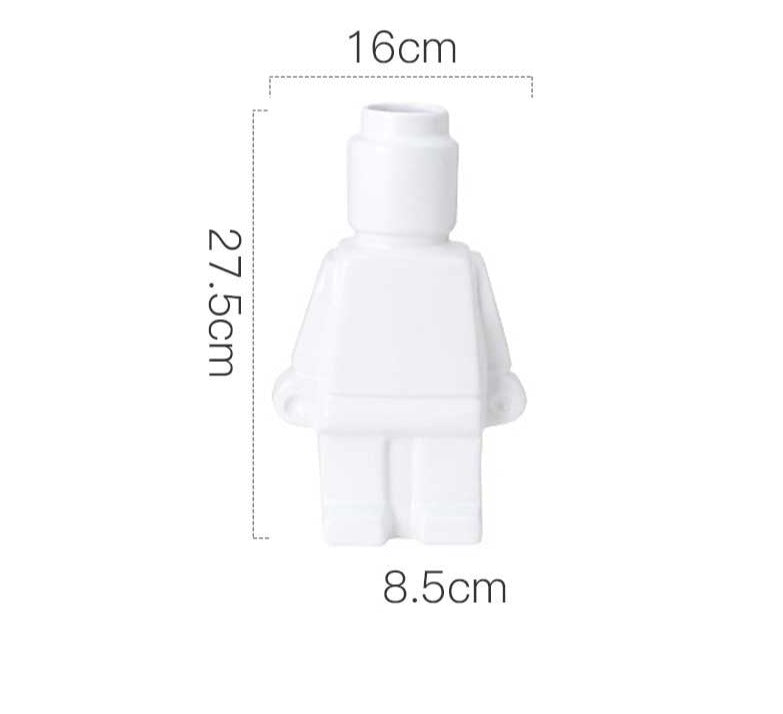 VibeJoy - Modern Decoration Roboterblumenvase