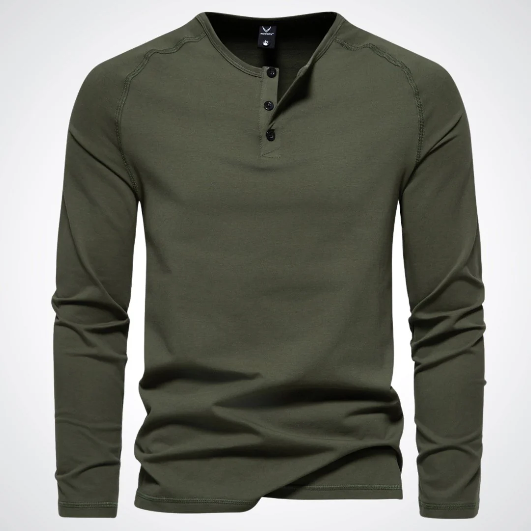 Bruce - Camicia raffinata con maniche lunghe e chiusura con bottoni