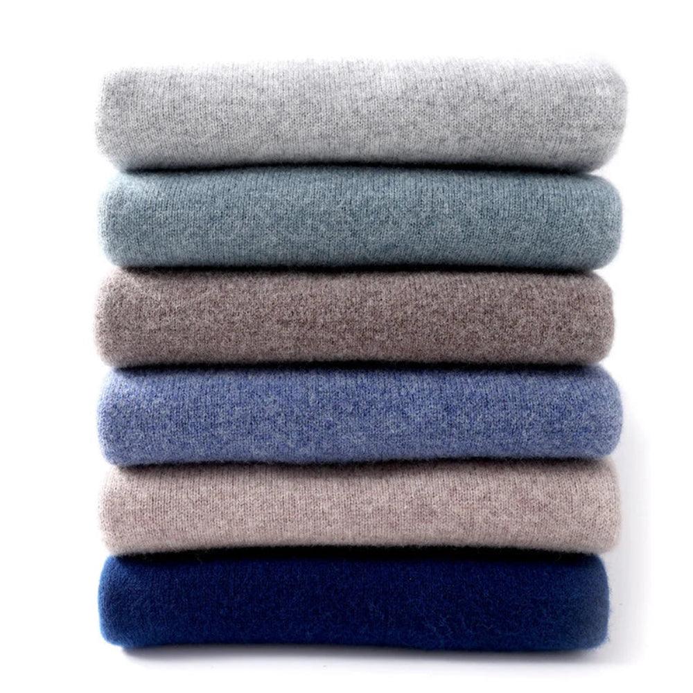 RibbedCrewline – Classic Crewneck Sweater with Ribbed Cuffs and Hem