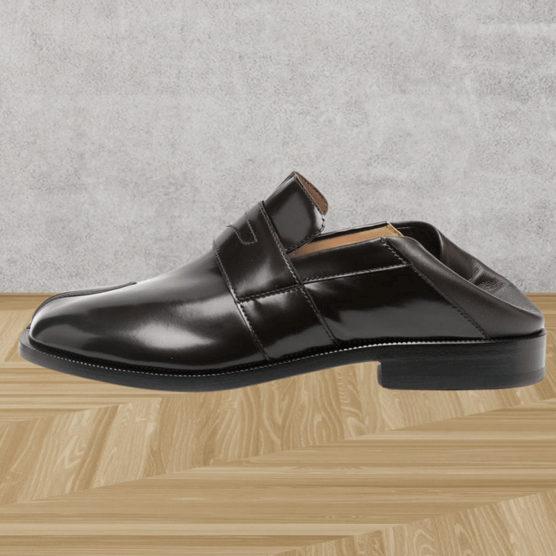 Oliver – Chaussures à bout fendu sans lacets avec semelle épaisse antidérapante | Confort de soutien au quotidien | Faciles à enfiler/enlever pour un usage décontracté