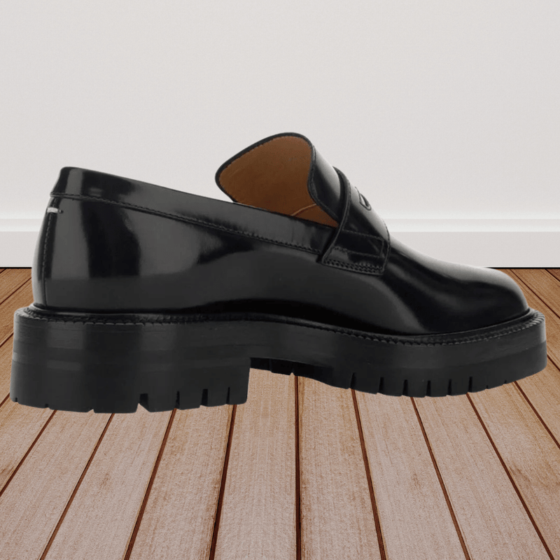 Oliver – Chaussures à bout fendu sans lacets avec semelle épaisse antidérapante | Confort de soutien au quotidien | Faciles à enfiler/enlever pour un usage décontracté
