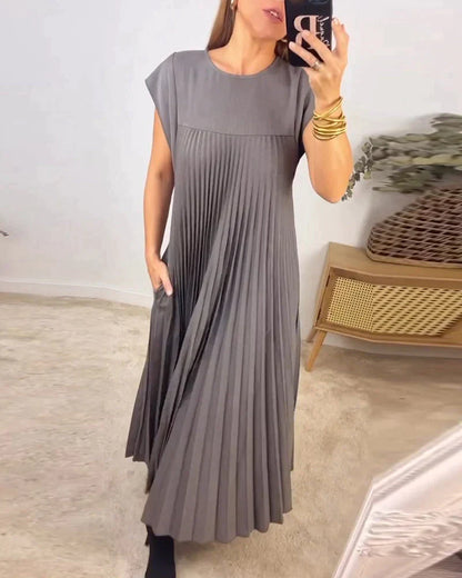 PleatVerve™ - Robe sans manches